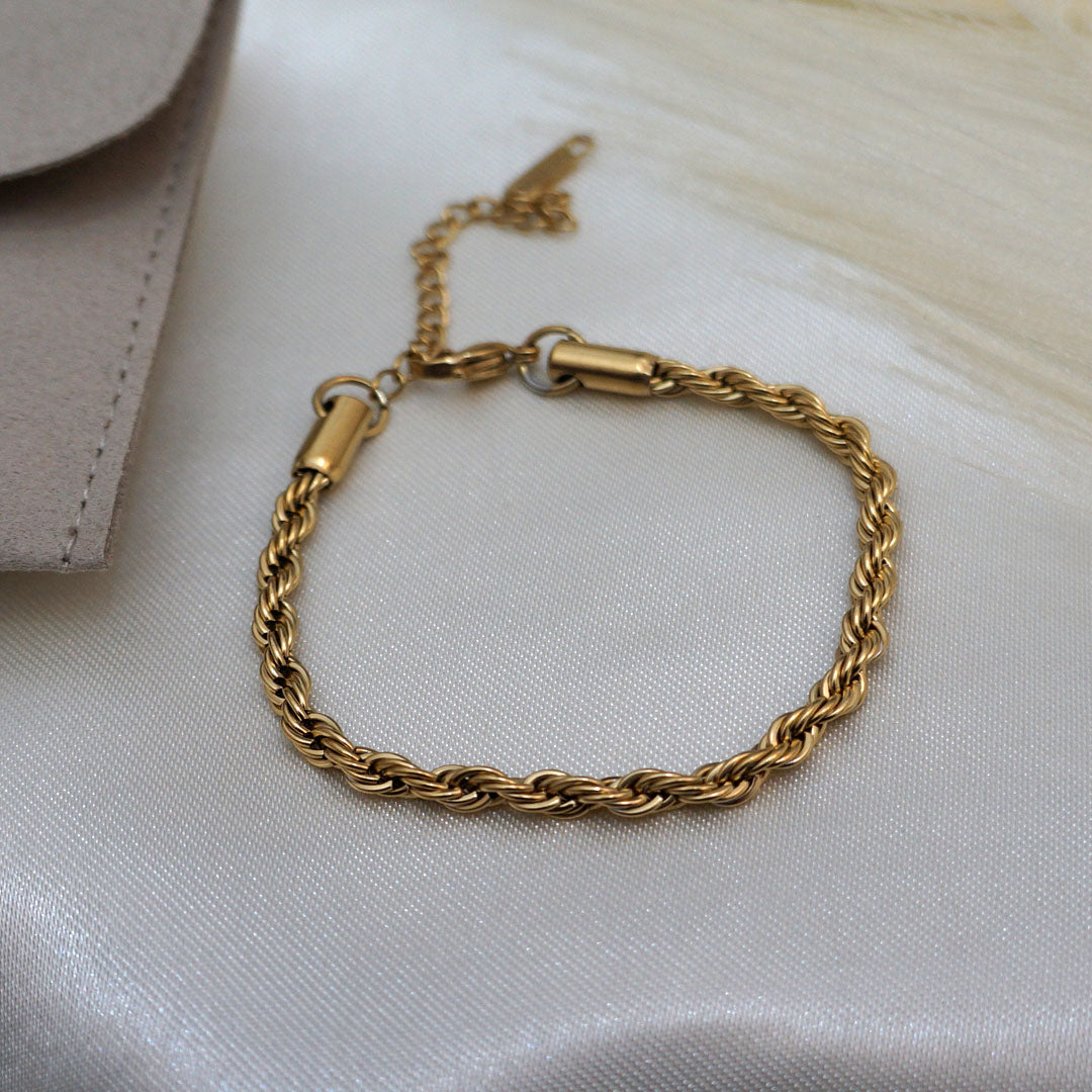 Chunky Rope Chain Bracelet