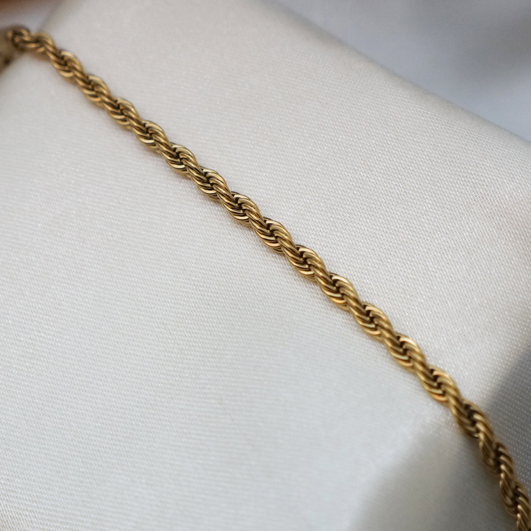 Chunky Rope Chain Bracelet