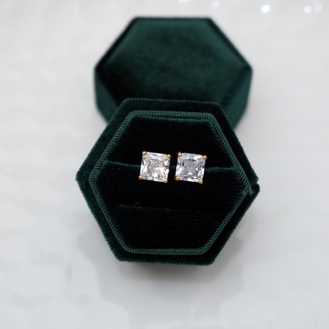 Cubic Crystal Stud